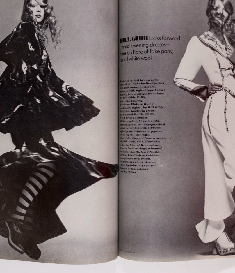 Ingmari Lamy PATTIE BOYD Peter Sellers VOGUE August 1972 Simon Ward GUY BOURDIN