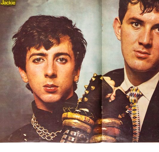 Soft Cell DAVE BALL Marc Almond POSTER Jackie pop music fashion magazine 80s VTG
