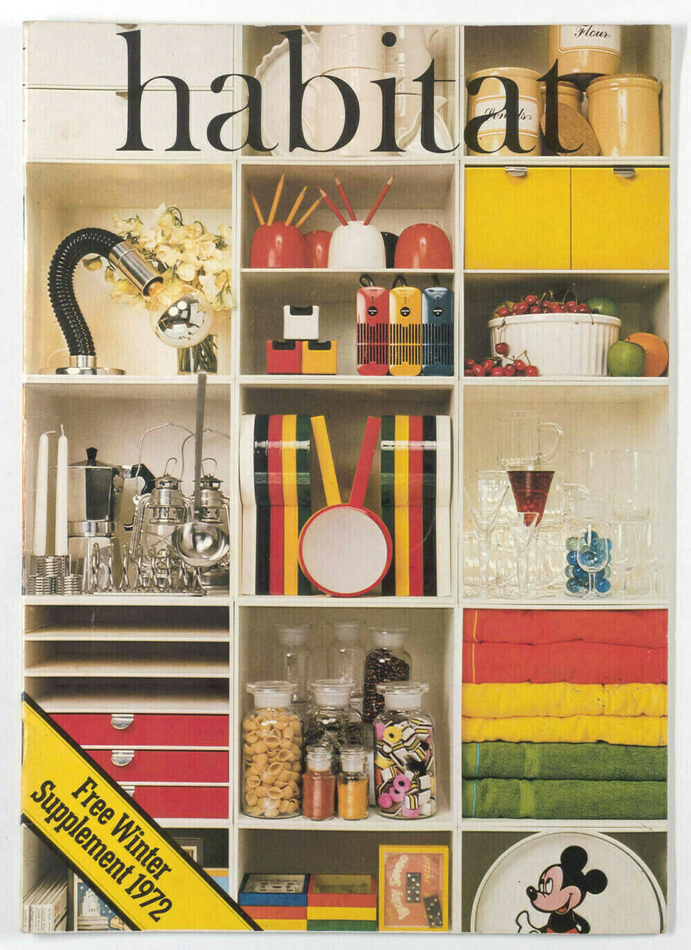 HABITAT Winter 1972 catalogue UK Interior Design magazine PALASET Terence Conran