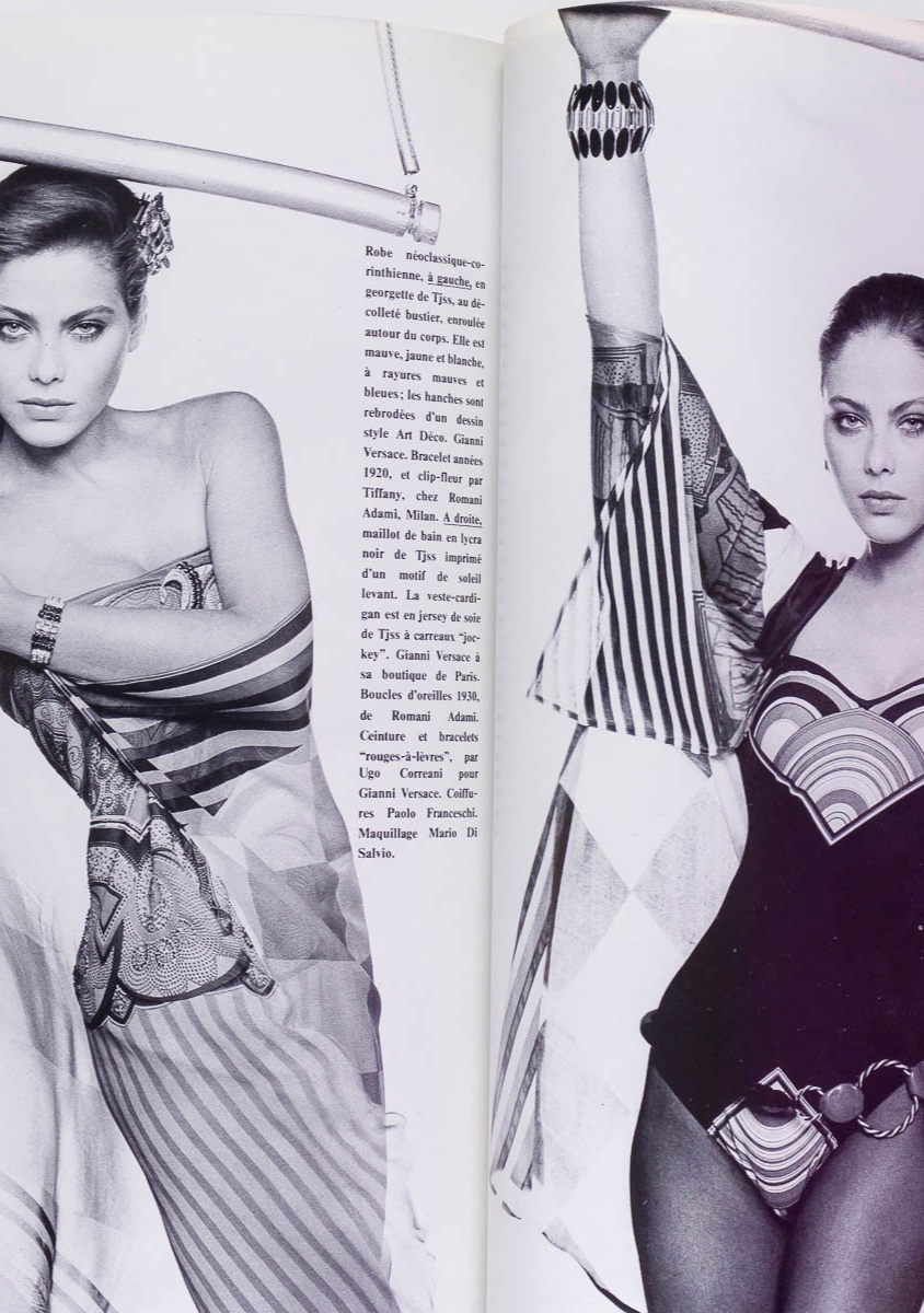 Jacki Adams GUY BOURDIN Roman Polanski BRUCE WEBER Paris Vogue February 1982 VTG