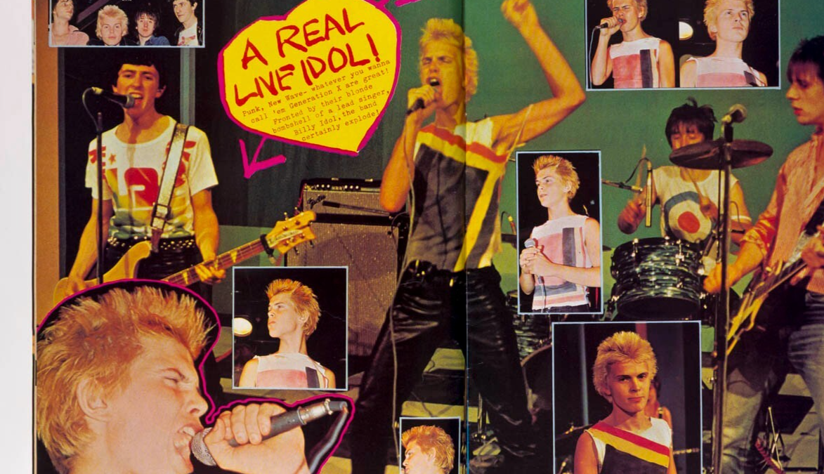 BILLY IDOL Donna Summer JAM Supersonic magazine December 1977 Skate City LYDON