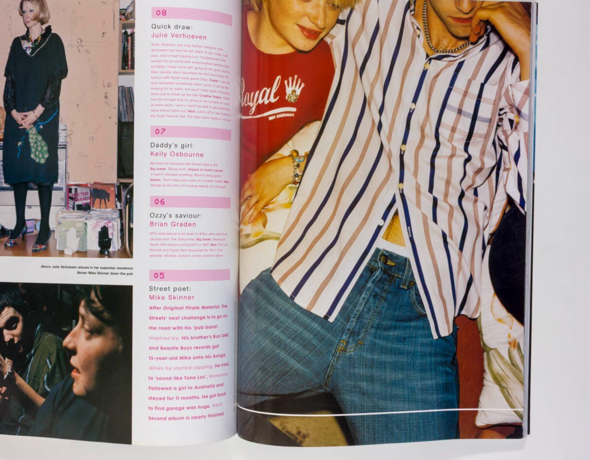 Macaulay Culkin JUSTIN TIMBERLAKE Asia Argento THE FACE magazine November 2002