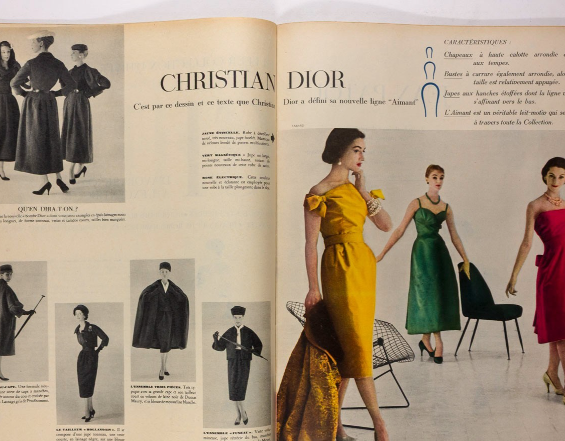 AUDREY HEPBURN Fred Astaire FRANK SINATRA Couture MARIE CLAIRE September 1956