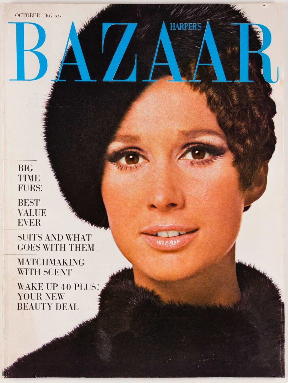 Bettina Lauer PIERRE CARDIN Horvat BARRY LATEGAN Suits BEAUTY Harpers Bazaar 60s