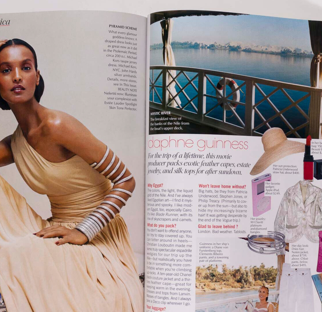 KATE HUDSON The Black Crowes LIYA KEBEDE Vogue magazine June 2004 Nathan Lane US