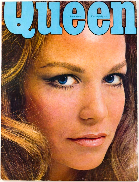 Alexandra Stewart TWIGGY Ewa Aulin INGRID BOULTING Queen magazine June 1968 Cohn