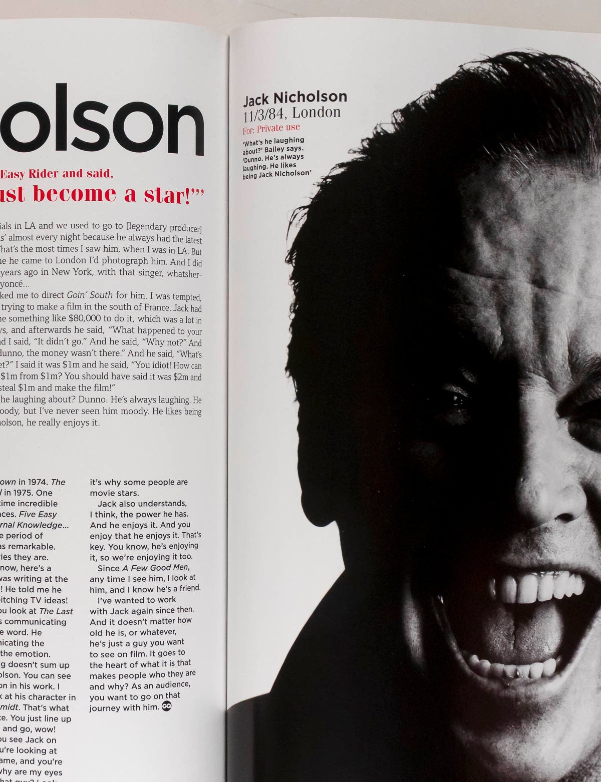 JACK NICHOLSON Bailey HEROES David Gandy BEATLES Jamie Dornan UK GQ March 2014