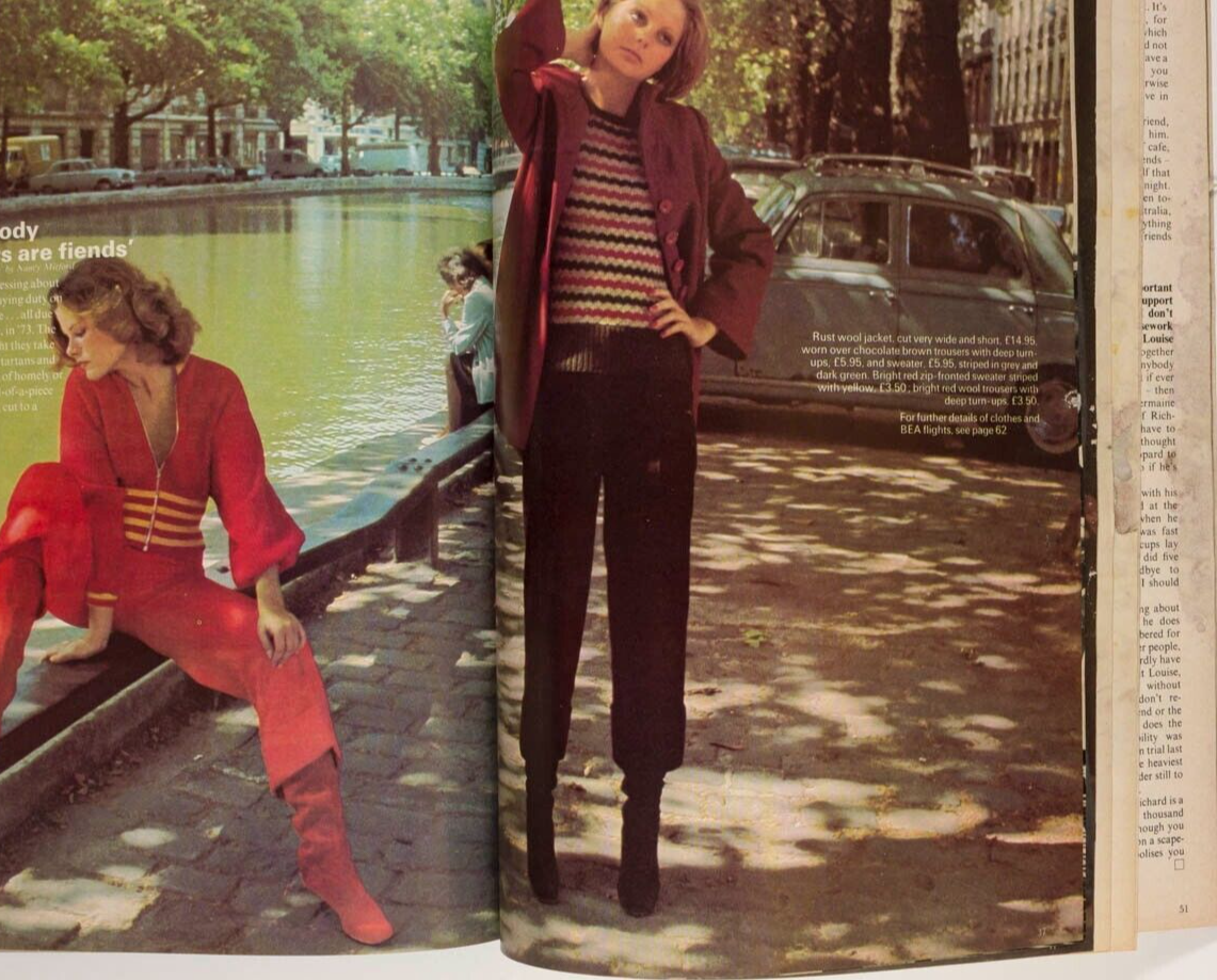 CYBILL SHEPHERD 70s style RICHARD NEVILLE of OZ UK fashion magazine VANITY FAIR