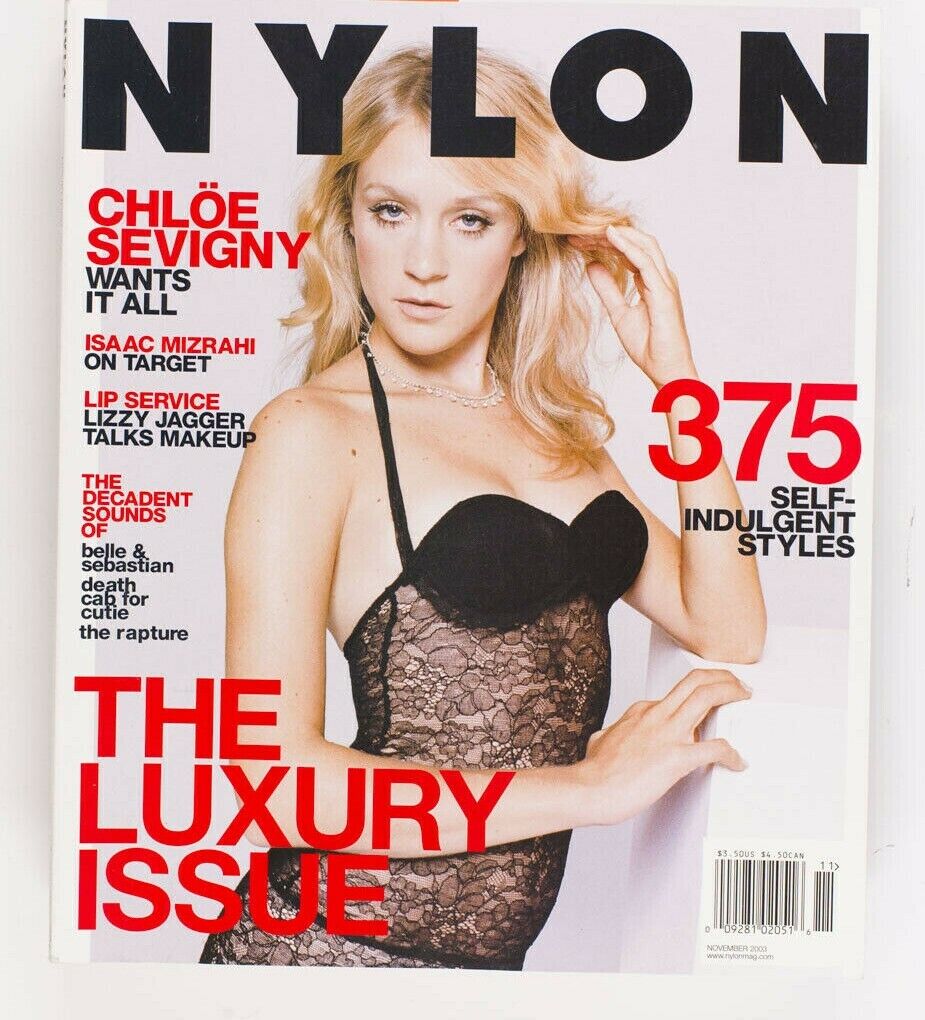 Chloe Sevigny ISAAC MIZRAHI Lizzy Jagger BELLE & SEBASTIAN ~ NYLON Magazine 2003