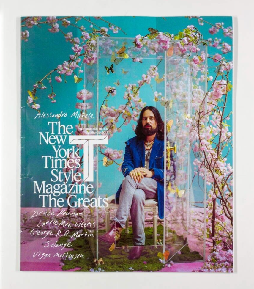 ALESSANDRO MICHELE Solange BRUCE NAUMAN Viggo Mortensen  NY Times Style magazine