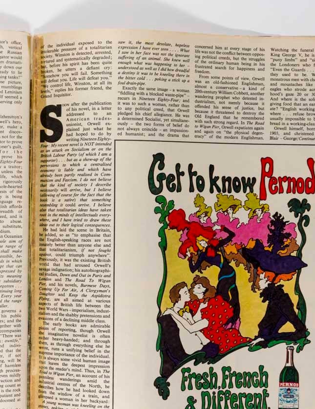 George Orwell 1984 Ralph Steadman TELEGRAPH September 20 1974 James Cameron UK