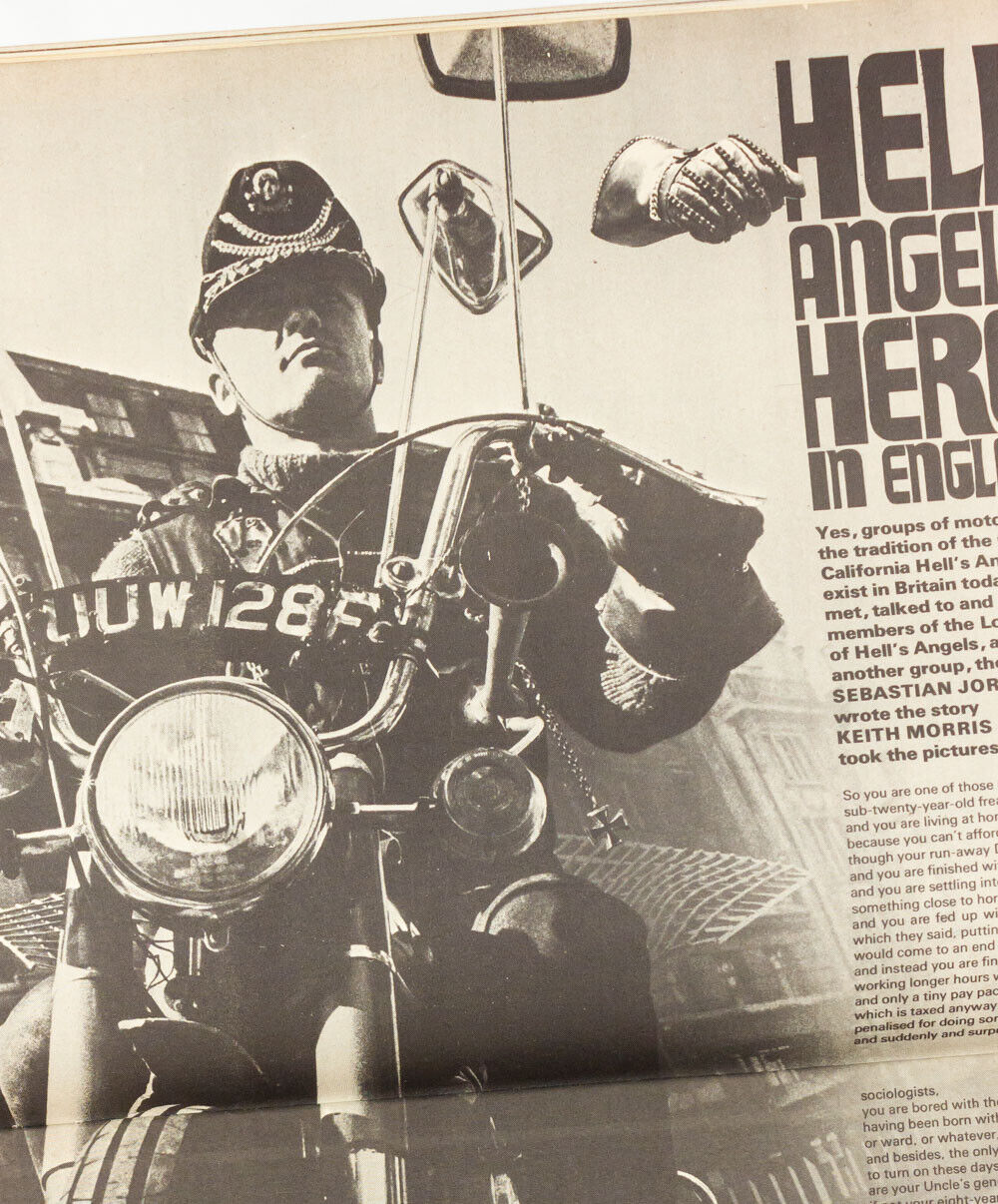 HELL'S ANGELS Andy Low BARRY RYAN Michael D'Abo MONKEES Rave magazine 60s MUSIC