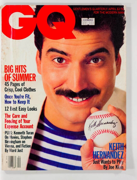 Keith Hernandez PIERCE BROSNAN Dolph Lundgren CHRISTOPHER LAMBERT GQ magazine US