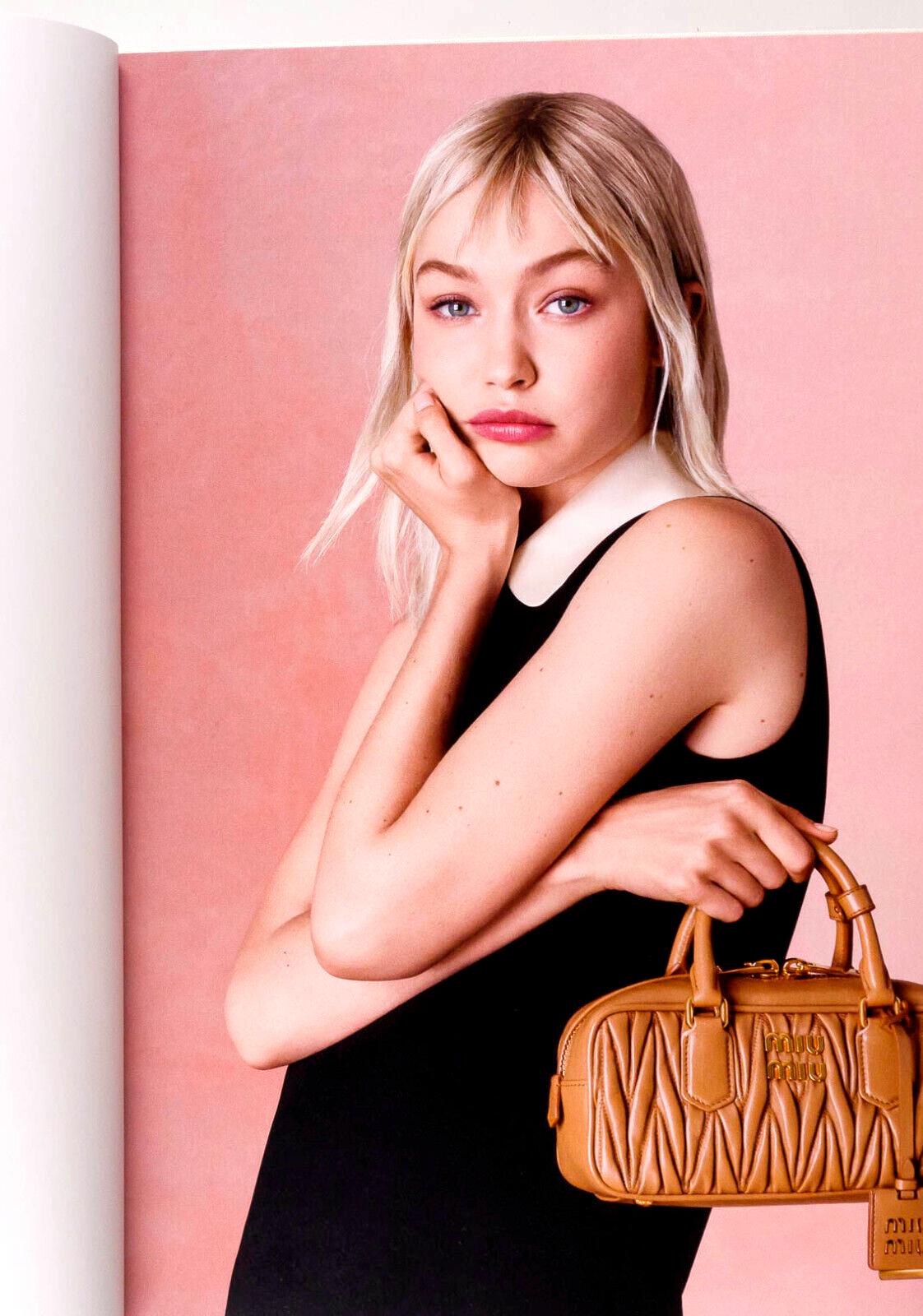 GIGI HADID Arcadie and Wander STEVEN MEISEL Lookbook MIU Spring 2023 bag VOLKOVA