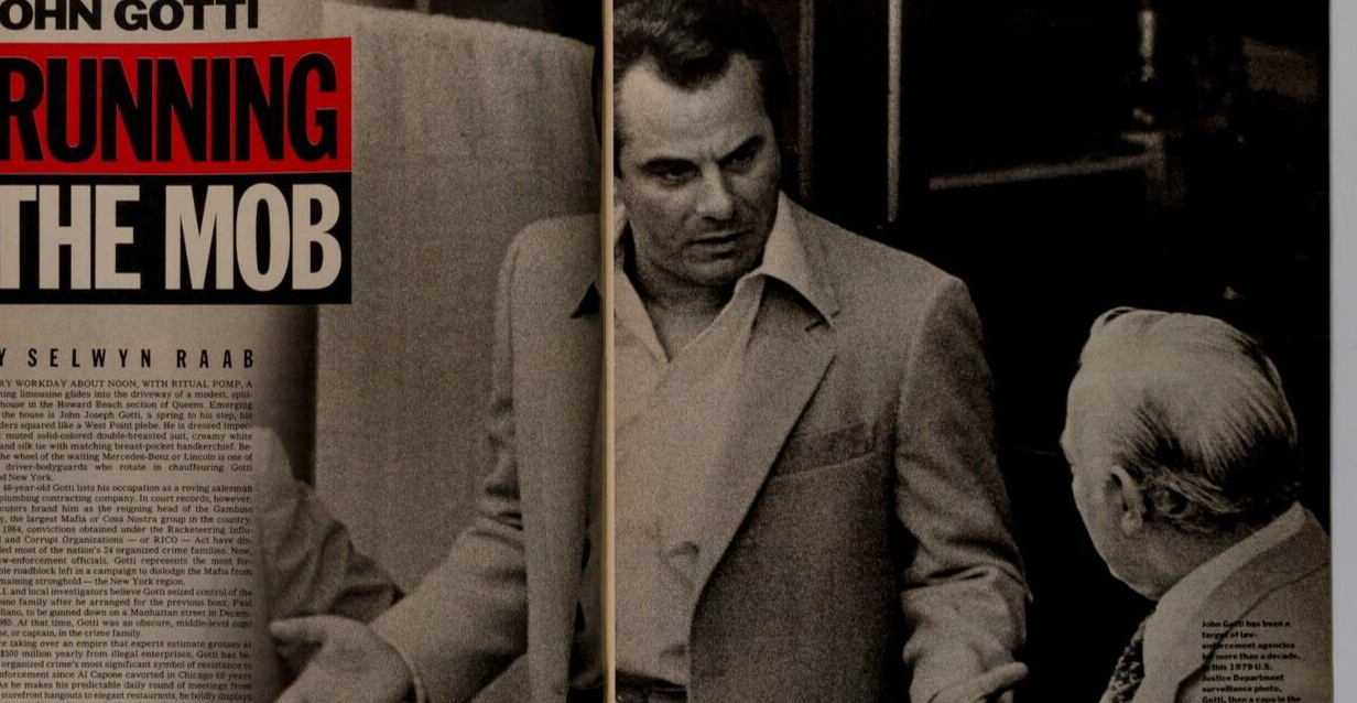 John Gotti GAMBINO MAFIA MOB Josie Borain AIDS Manila NEW YORK TIMES magazine US