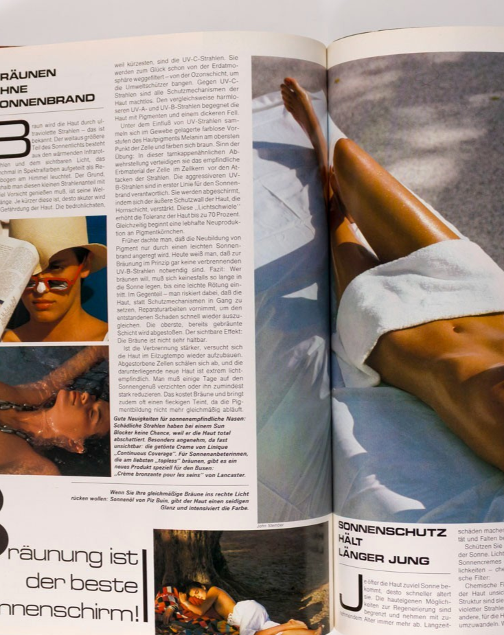 BROOKE SHIELDS Gia Carangi BARBARA NEUMANN Jodie Foster VOGUE GERMANY April 1980