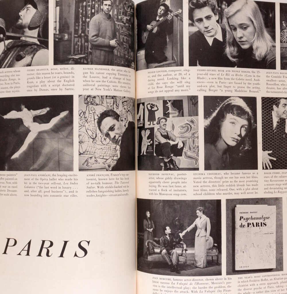 BLUMENFELD Balenciaga FELIKS TOPOLSKI Vogue March 1954 Ireland JEAN MOREAU Penn