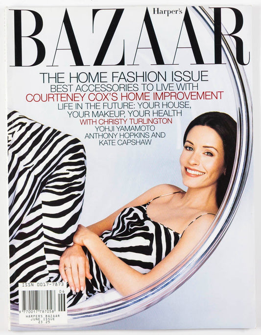 Courteney Cox CHRISTY TURLINGTON Yohji Yamamoto LIZA BRUCE Harper's US June 1999