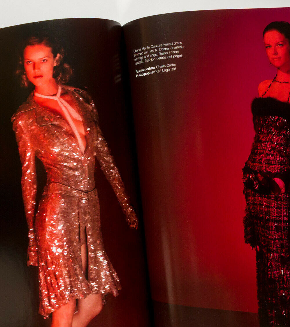 KARL LAGERFELD Kylie HEDI SLIMANE Vogue Australia 2003 December CATE Bill Henson