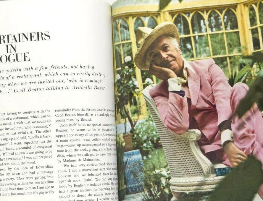 Gayle Hunnicutt CECIL BEATON Cathee Dahmen RITA HEYWORTH Vogue June 1968 Beauty