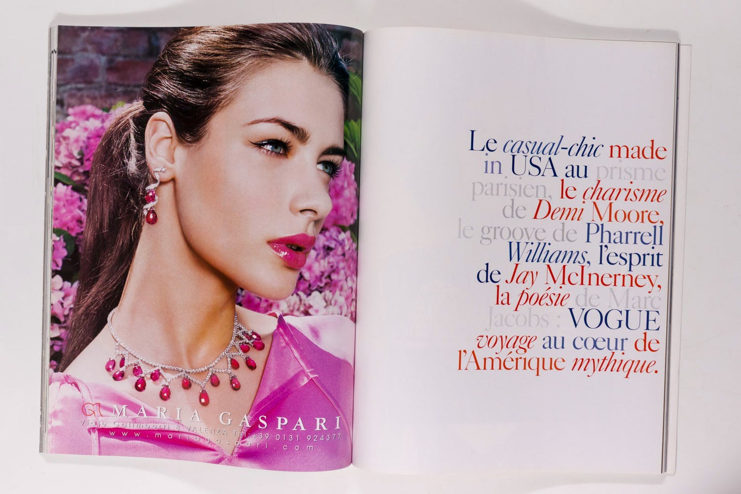 Demi Moore PHARRELL Crystal Renn PARIS VOGUE August 2005 859  20th birthday gift