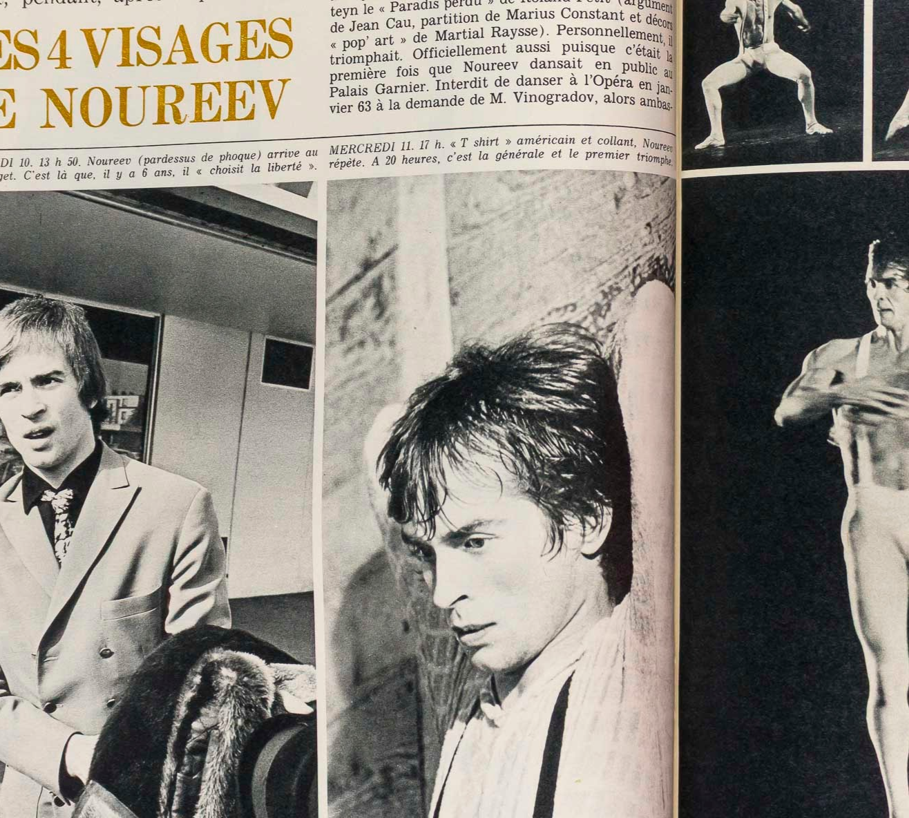 CATHERINE DENEUVE Marisa Berenson NUREYEV  Elle 26 October 1967  NANA MOUSKOURI