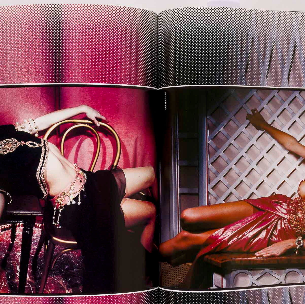 Stephanie Schneider GUY BOURDIN Yasmeen Ghauri HARPERS PARIS March 1990 Joe Eula
