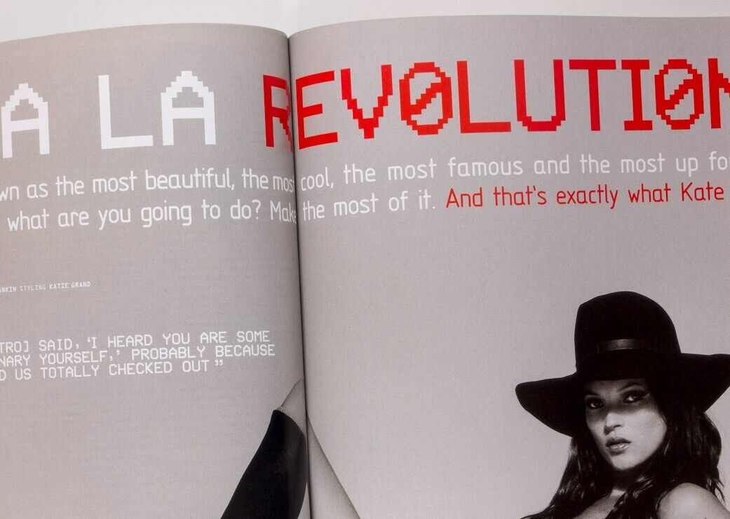 Kate Moss STEVE McQUEEN Dazed & Confused magazine February 1999 Hannelore Knuts