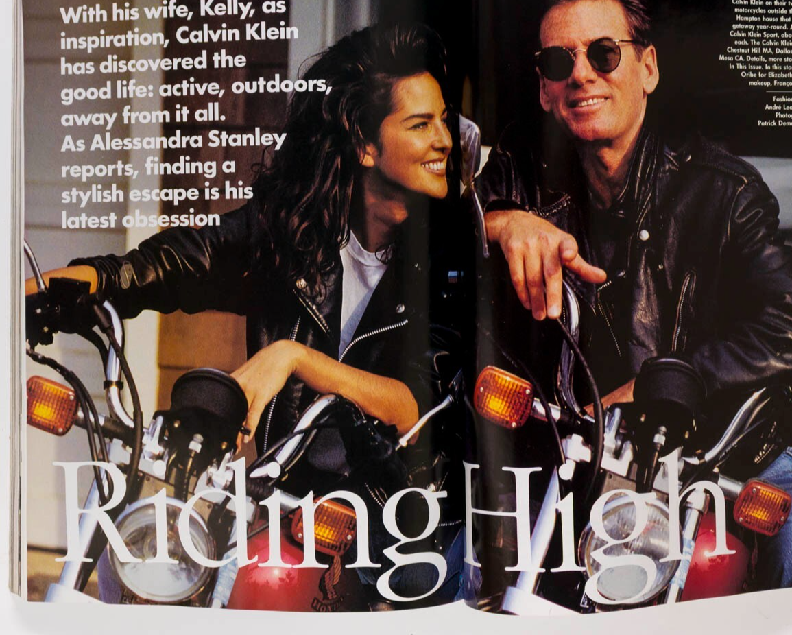 KAREN MULDER Yasmeen Ghauri MEGHAN DOUGLAS Vogue August 1991 Niki Taylor KLEIN