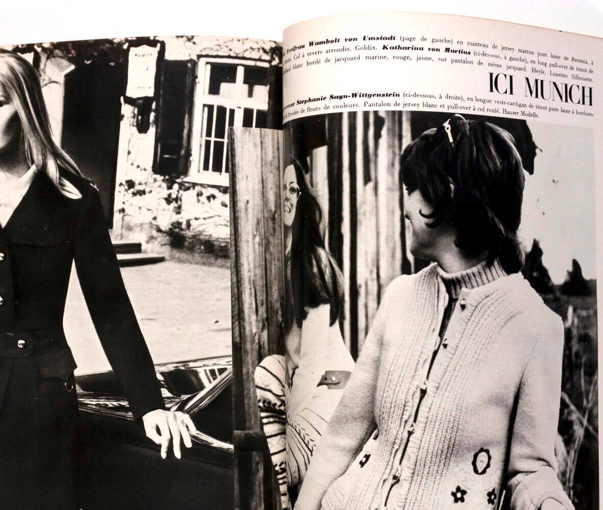 BRIGITTE BARDOT Helmut Newton BOB RICHARDSON Guy Bourdin FR. Vogue 1971 October