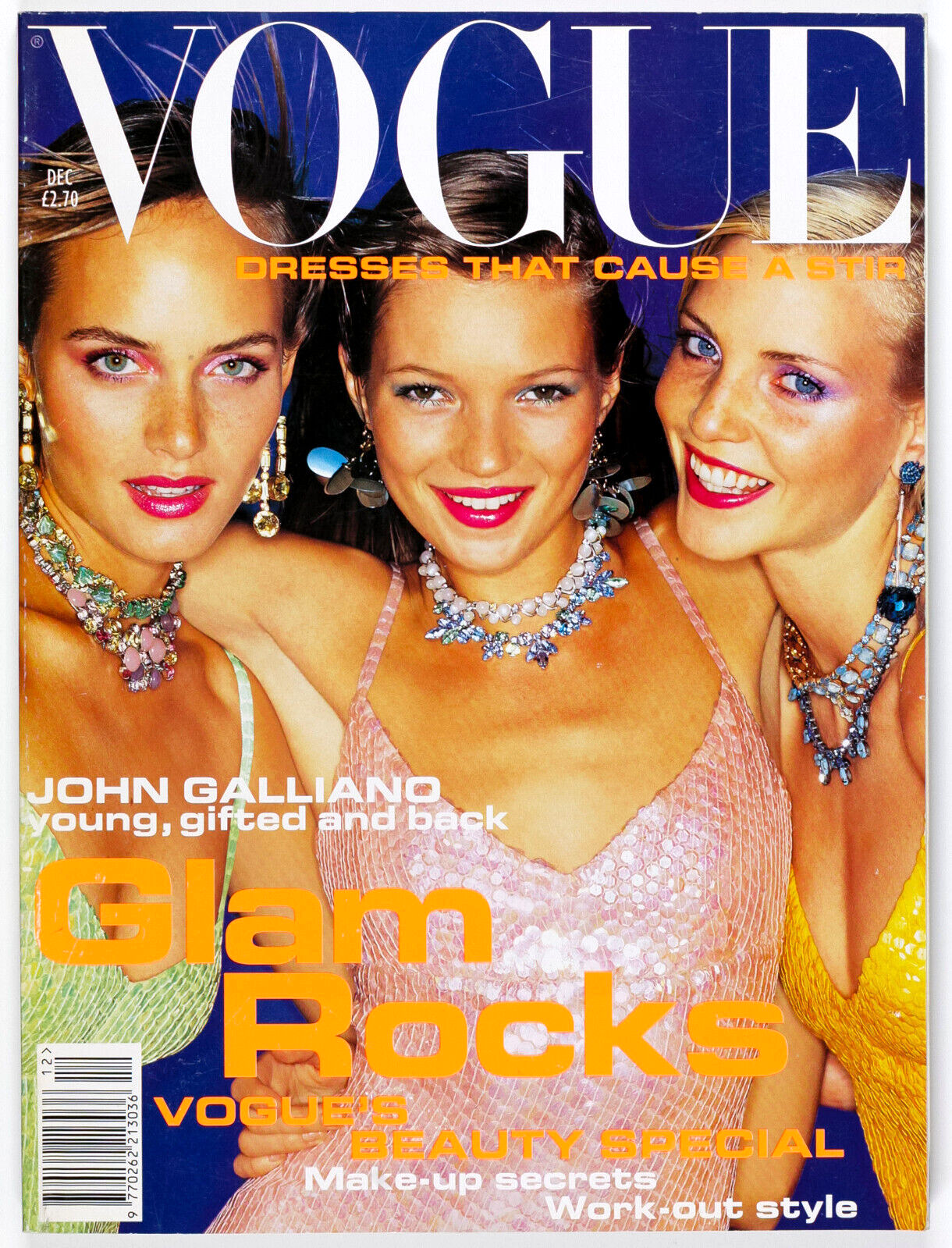 KATE MOSS Valletta AUERMANN Knight JOHN GALLIANO McMenamy SINEAD O'CONNOR  Vogue