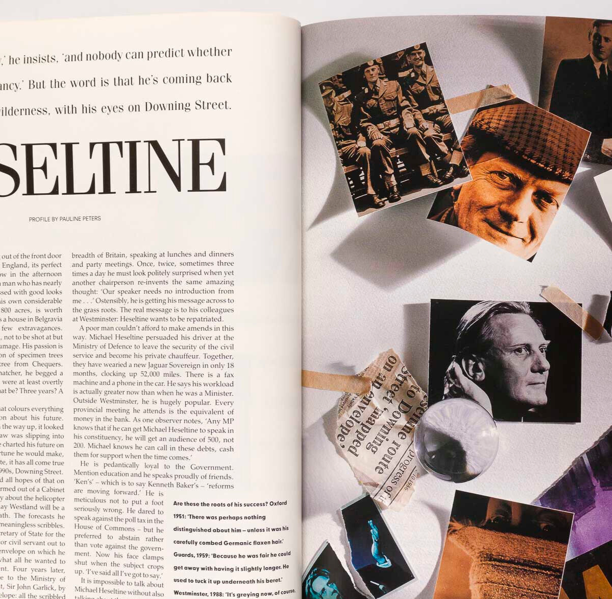Michael Heseltine DANIEL DAY LEWIS Imran Khan GQ 1 1989 Paul Smith TERENCE STAMP