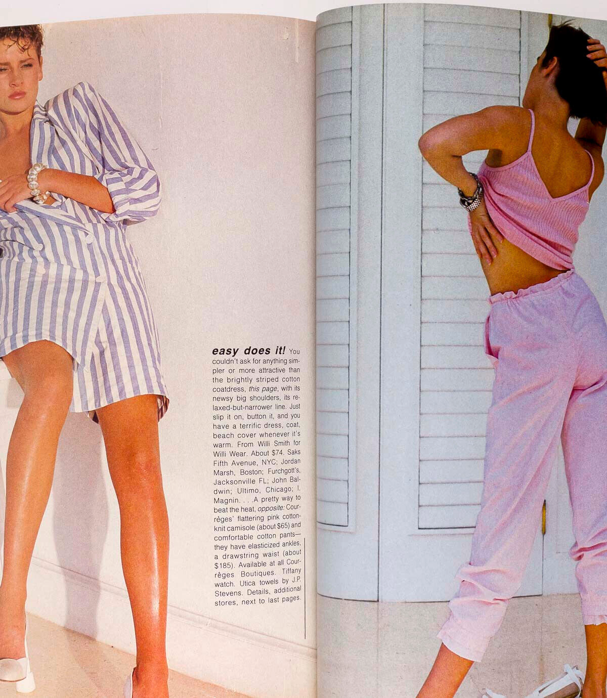 Laura Helm NORMAN MAILER Helmut Newton BLONDIE Vogue May 1983 Richard Burton VTG