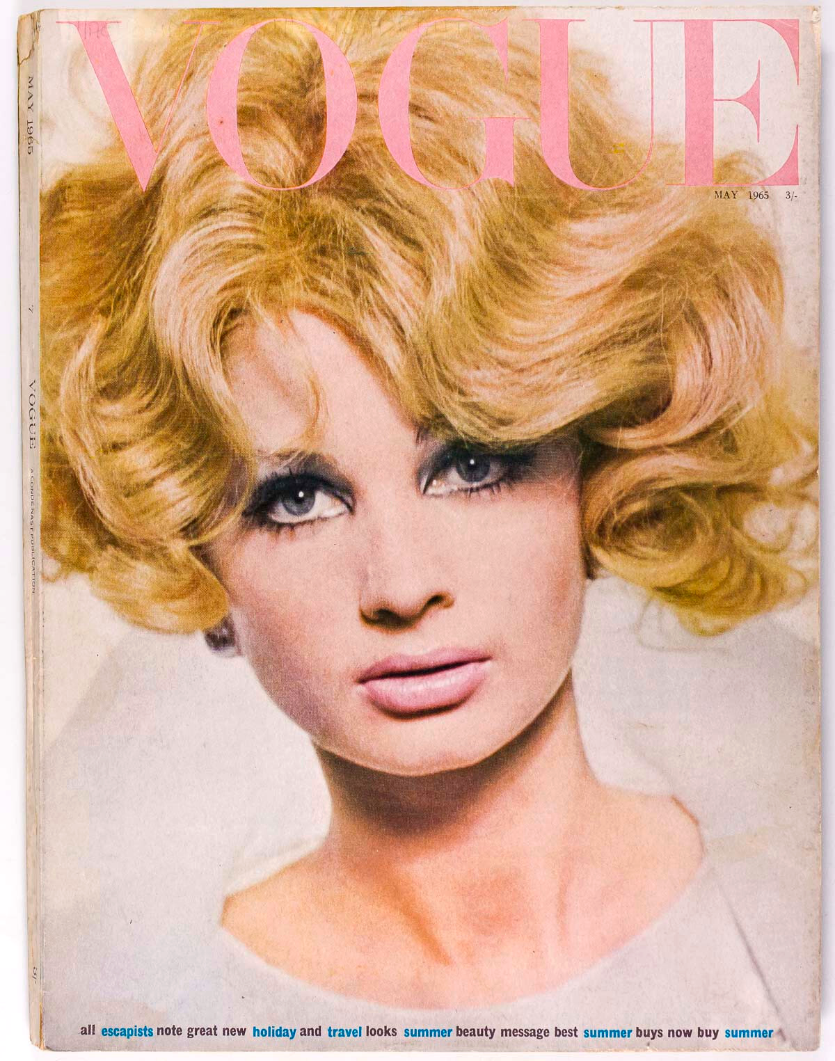 Jean Shrimpton HELMUT NEWTON Veruschka VOGUE magazine May 1965 Winston Churchill