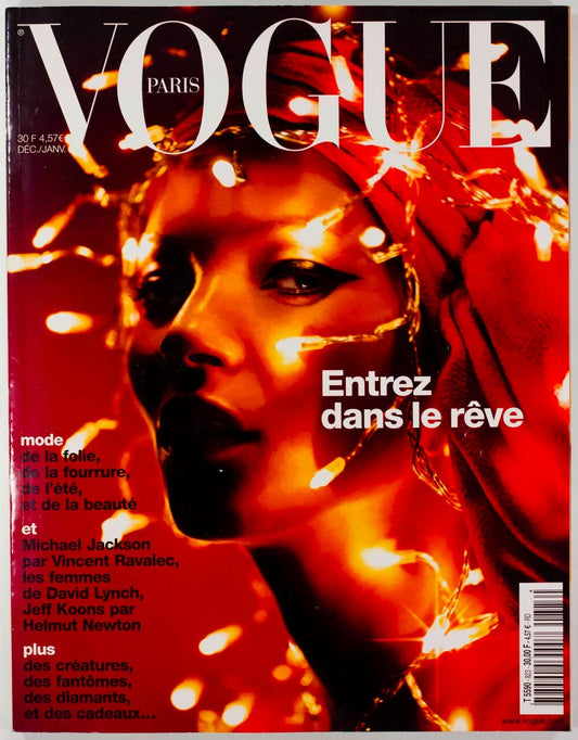 Kate Moss HELMUT NEWTON Jeff Koons PARIS VOGUE 2001 David Lynch MICHAEL JACKSON