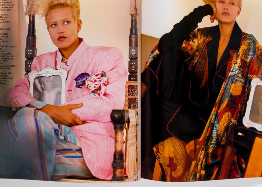 Andie MacDowell NINA SIMONE Joan Severance HARPER'S & QUEEN October 1984 Updike