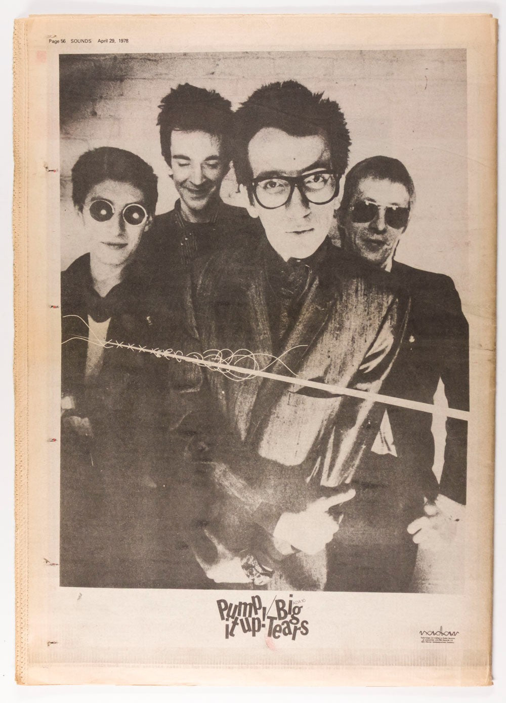 Nico SEX PISTOLS Reggae SOUNDS magazine April 1978 Sham 69 XRAY SPEX Stranglers