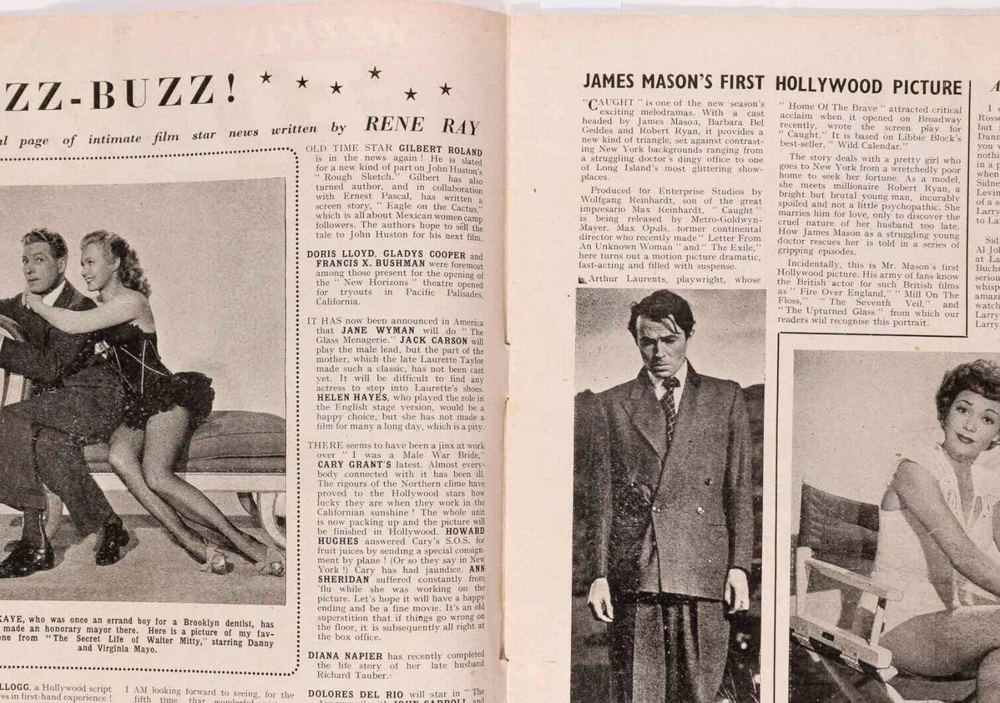 TYRON POWER Fred Astaire LAURENCE OLIVIER Judy Garland WEEKLY FILM NEWS magazine
