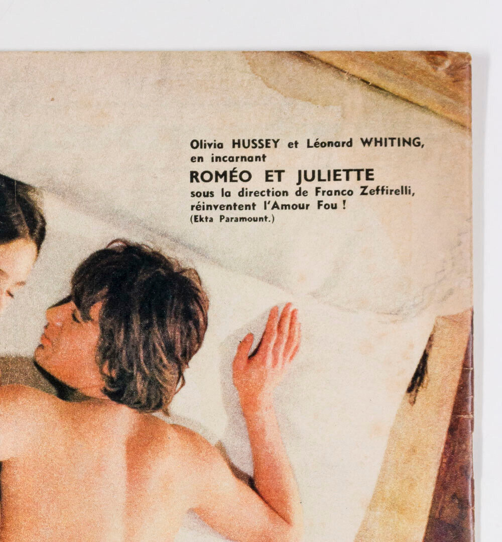 SHARON TATE Leonard Whiting OLIVIA HUSSEY Susannah York TERENCE STAMP Cinemonde