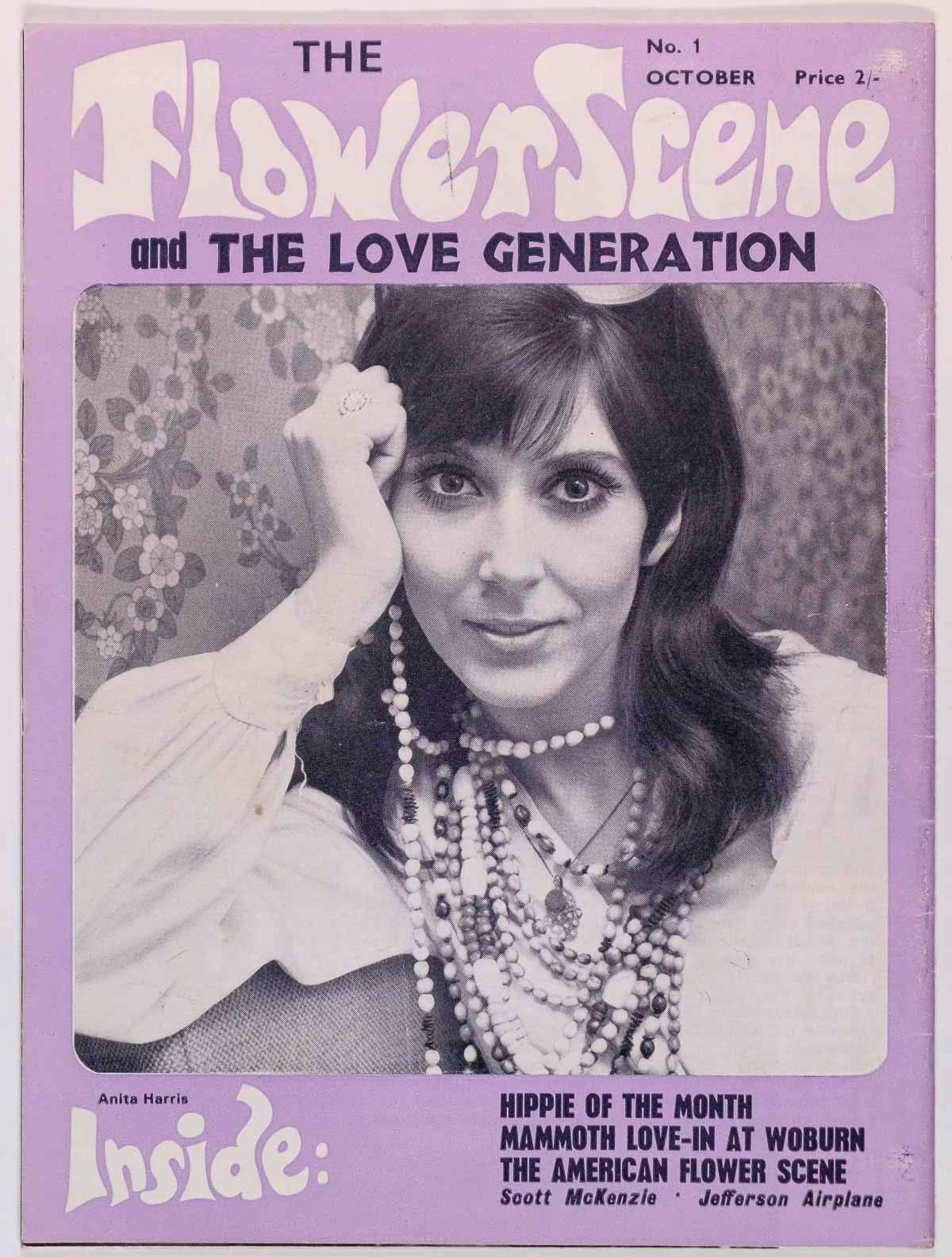RINGO STARR Pink Floyd JOHNS CHILDREN Hendrix DOORS Zappa FlowerScene magazine 1