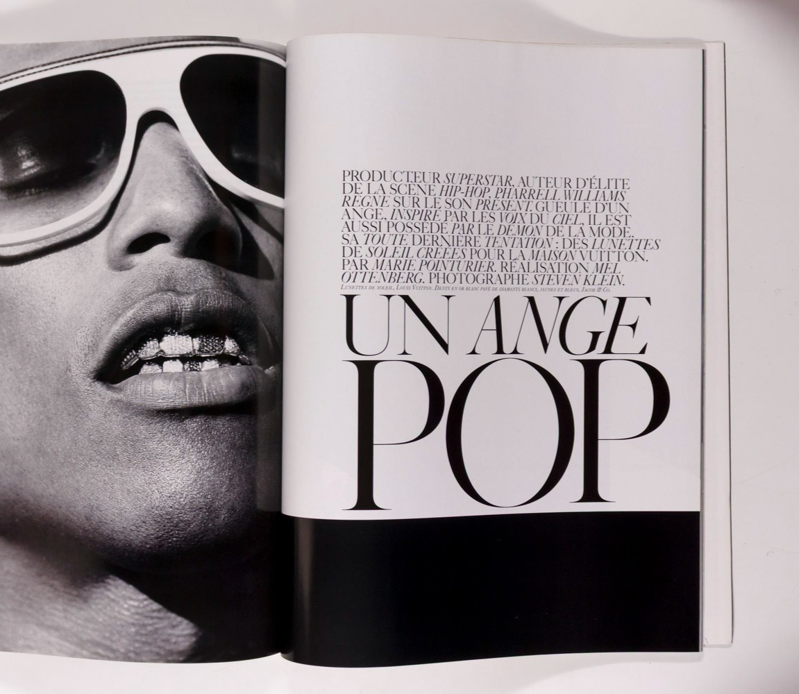 Demi Moore PHARRELL Crystal Renn PARIS VOGUE August 2005 859  20th birthday gift