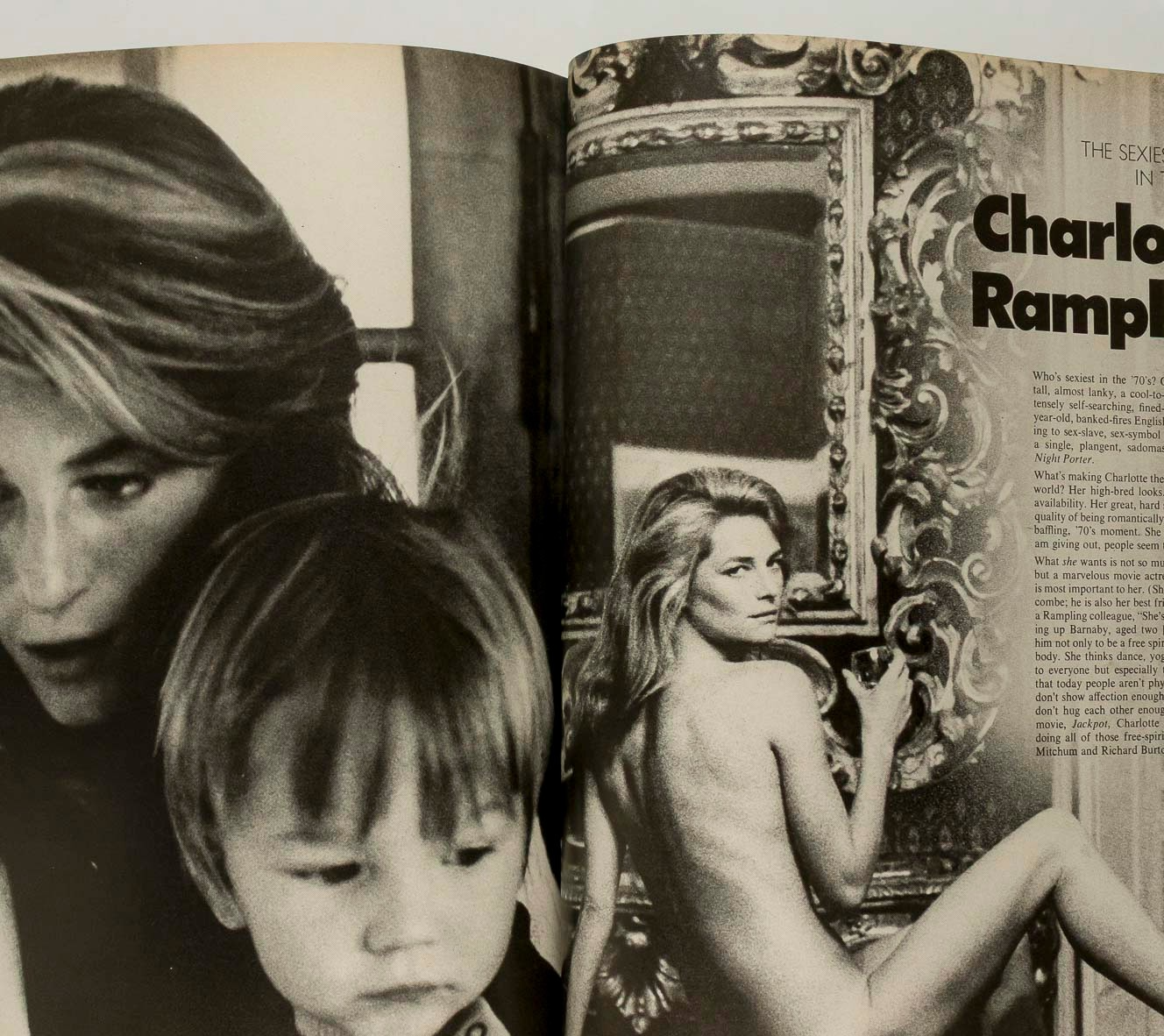 HELMUT NEWTON Charlotte Rampling CHER Vogue December 1974 Lisa Taylor ELIZABETH