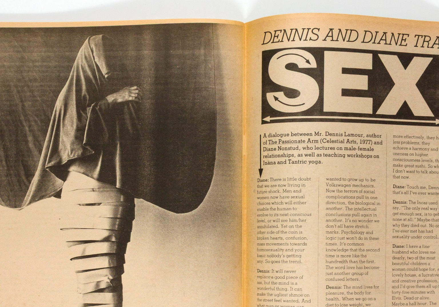 MICK JAGGER Rusty Schweickart CAPTAIN BEEFHEART Wet Gourmet Bathing magazine '80