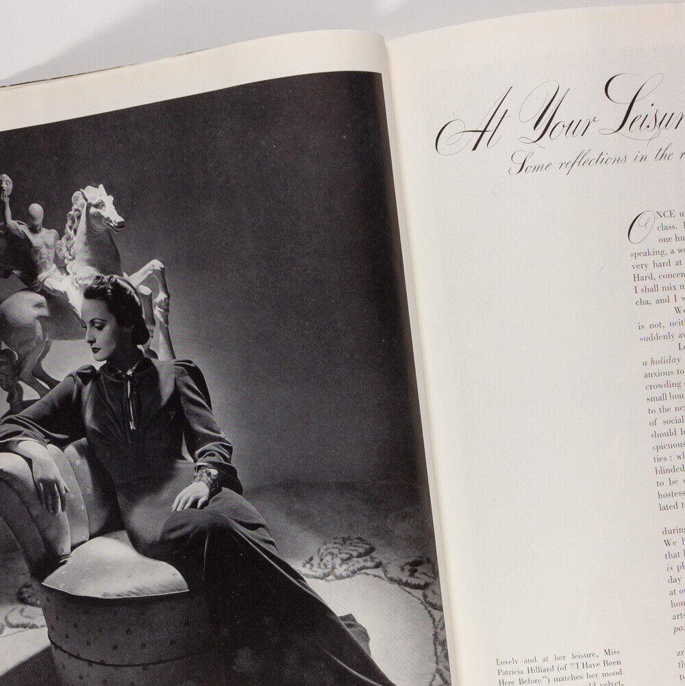 CECIL BEATON Gertrude Lawrence HORST Rawlings ANN SHERIDAN Vogue UK January 1938