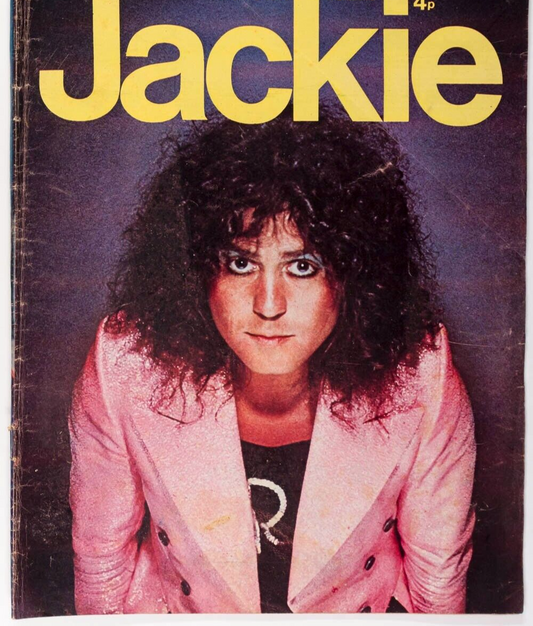 Marc Bolan DAVID BOWIE Simon Turner CAT STEVENS The Sweet ELTON  Jackie magazine