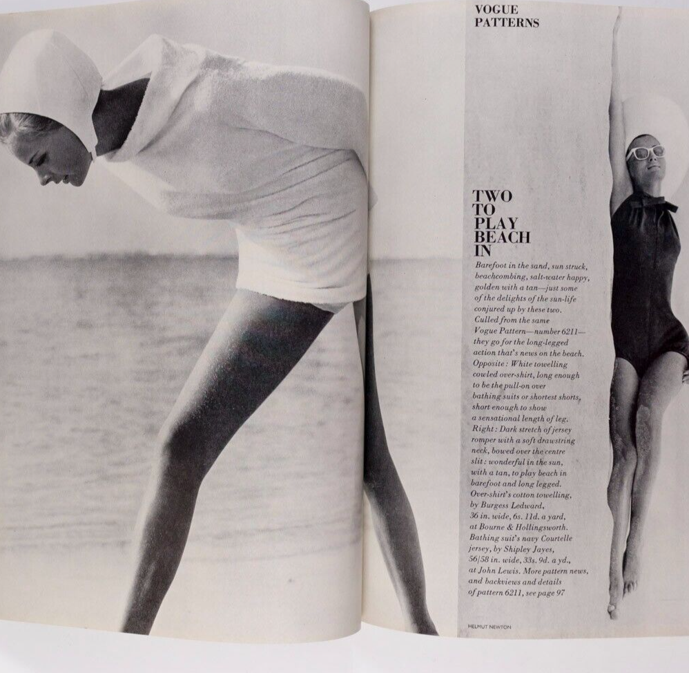 LAUDOMIA HERCOLANI Jean Shrimpton KENNINGTON Helmut Newton SANDRA PAUL Wan VOGUE