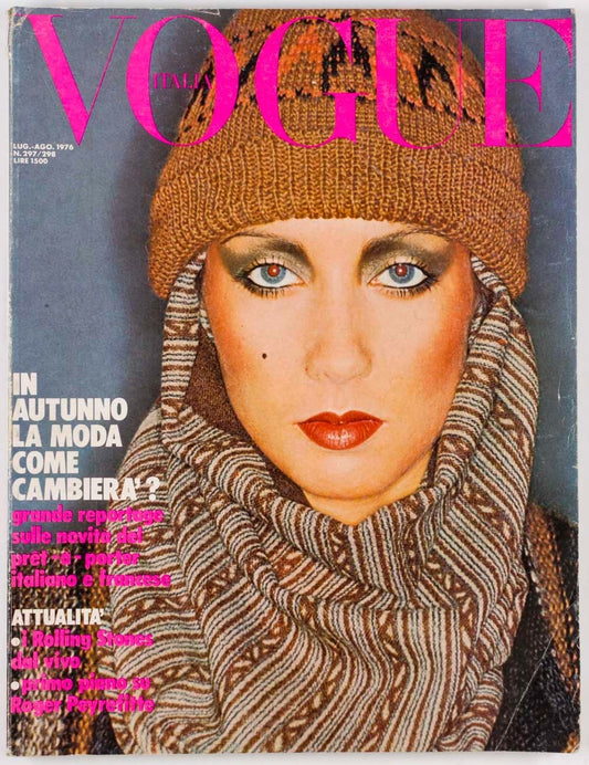 MOYRA SWAN Bill Cunningham ROLLING STONES Vogue Italia July 1976 Parkinson JCDC