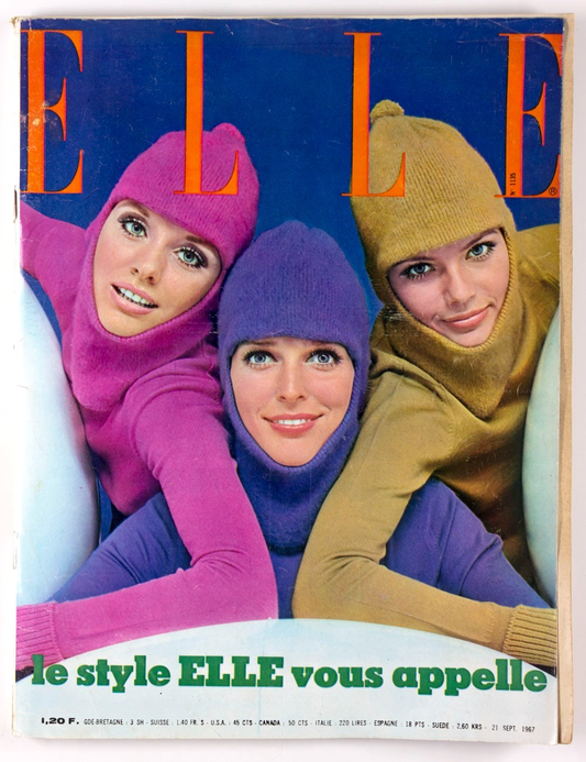 Maudie James WILLY VAN ROOY Vanessa Redgrave ELLE September 1967 Karina DENEUVE