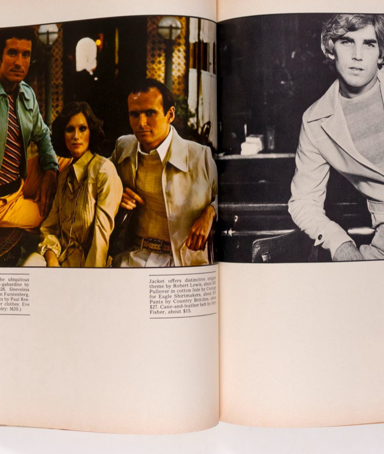 Robert Redford AMSELL Cuffs JACK HAYWOOD GQ magazine March 1974 Shoes TRENDS vtg