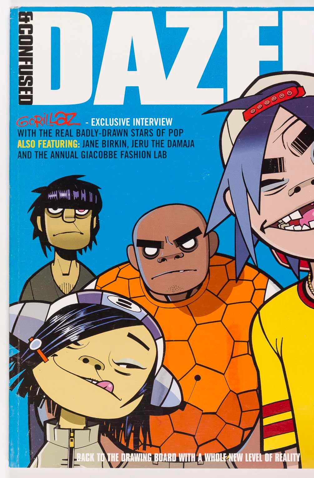 GORILLAZ 1st interview ! Jamie Hewlett DAMON ALBARN Jane Birkin DAZED & CONFUSED